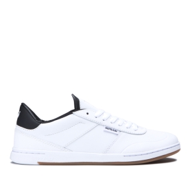 Supra ELEVATE Lave Sneakers Dame Hvite/Svart/Hvite | NO-43097